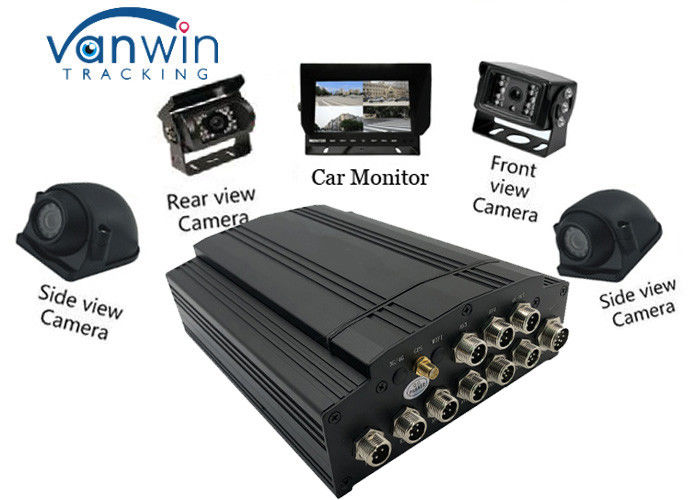 2.5" SATA 3G 4G 5G LTE GPS 4CH SSD Mobil DVR HDD ile WIFI Router For Bus