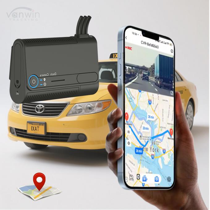 Yüksek Performanslı 1-4 Kamera Dash Cam Video MDVR AADA BSD DMS WIFI GPS 4G İşlevsellik Taksi için Araba Kamerası 3
