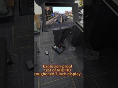 4 Kanallı Yapay zeka Monitörü Su geçirmez Patlama geçirmez 10 Inç Mekanik Araçlar İçin AHD Ekranı