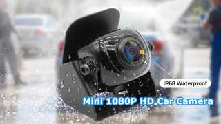 Mini 1080P AHD Araç Ters Kamera Kompakt Güvenlik Çözümü